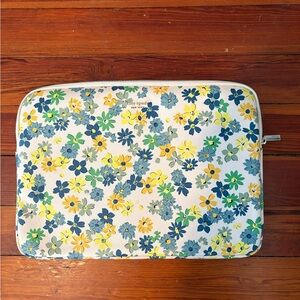 Kate Spade Multicolor Floral Laptop Sleeve